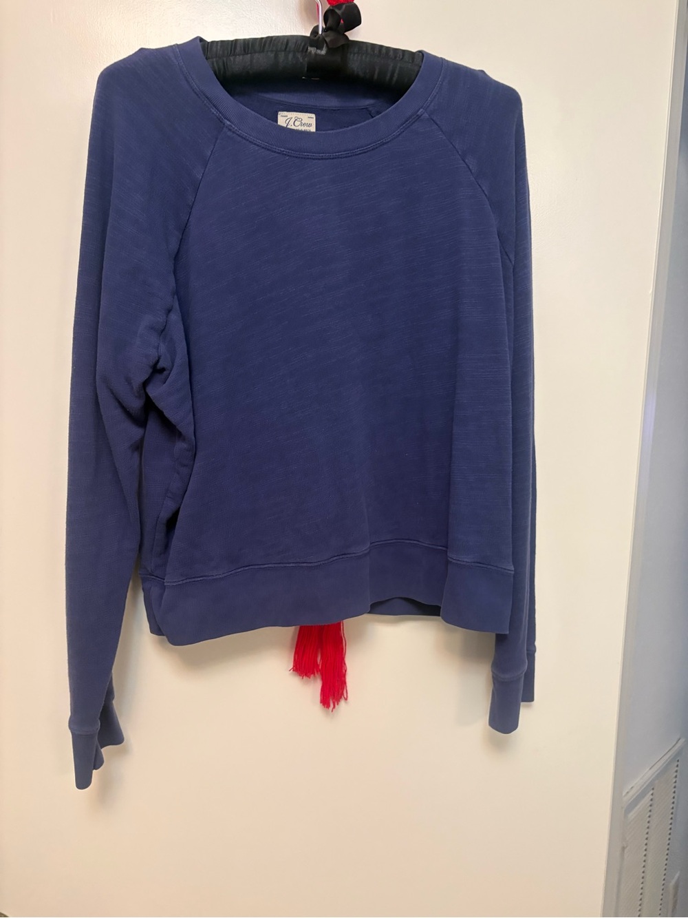 J. Crew Navy Crewneck Sweatshirt